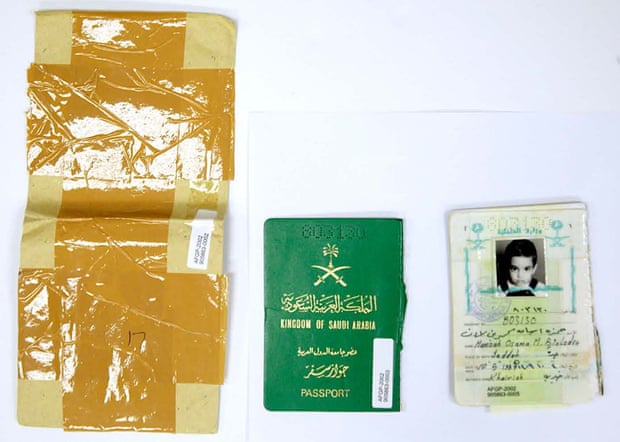 Hamzah bin Laden’s Saudi passport.