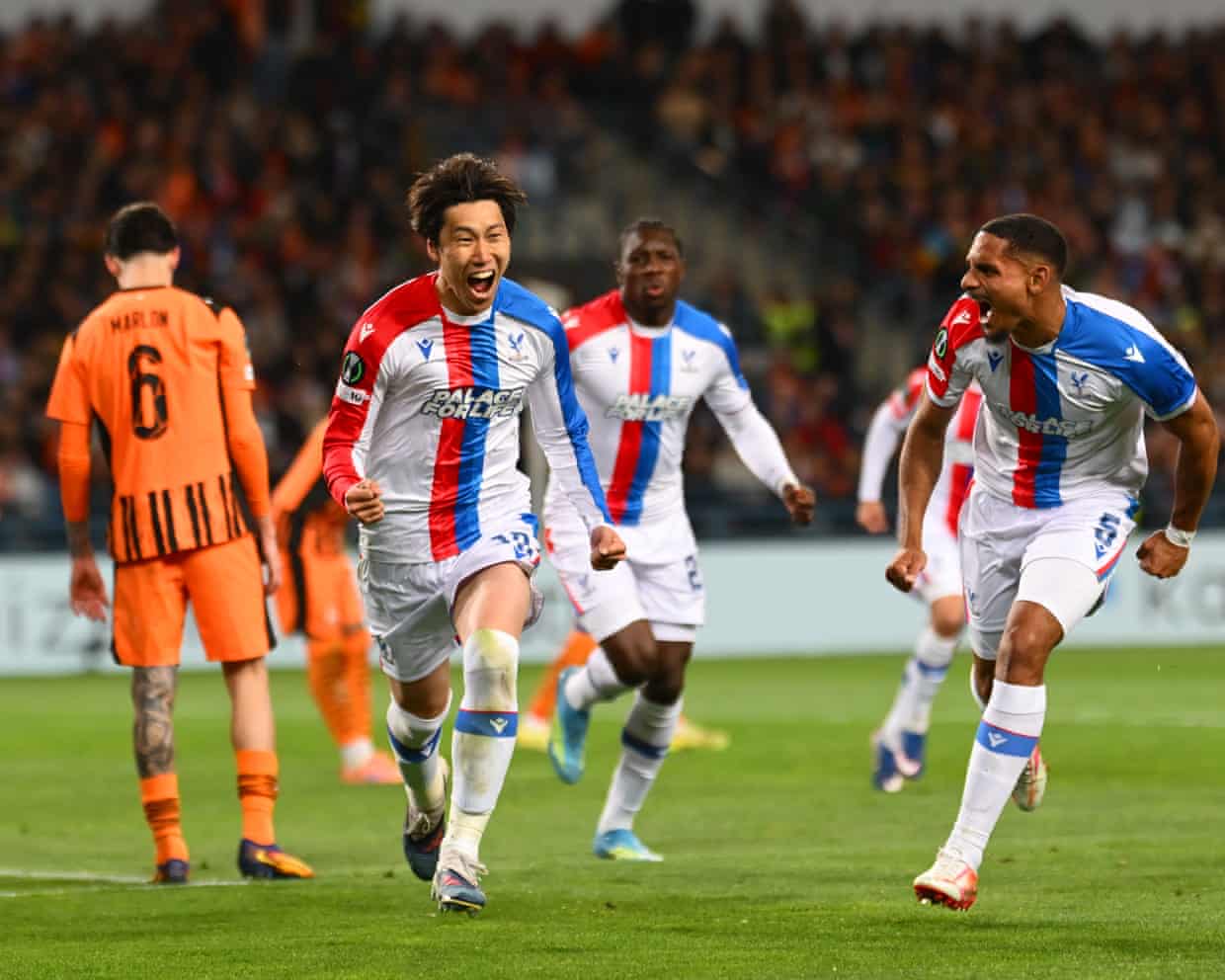 Kamada Inspires Crystal Palace to Commanding Lead Over Shakhtar Donetsk in Europa Conference League Semi-Final Kamada Inspires Crystal Palace to Commanding Lead Over Shakhtar Donetsk in Europa Conference League Semi-Final