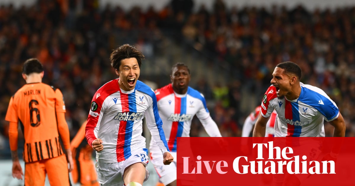 Shakhtar Donetsk v Crystal Palace: Europa Conference League semi-final, first leg – live