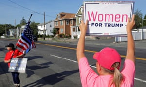 Support for Trump among white college-educated women appears to have plummeted.