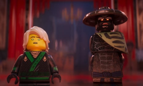 ‘There’s a lingering sense of familiarity that persists and what felt fresh in the first film, and tweaked in The Lego Batman Movie, is at risk of feeling tired here’ ... The Lego Ninjago Movie.