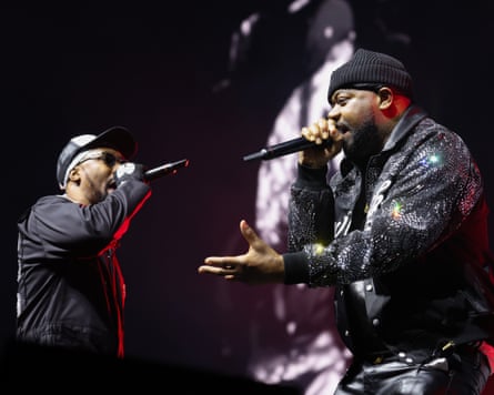 RZA and Ghostface Killah of Wu-Tang Clan performing at the O2 Arena in London, March 2026