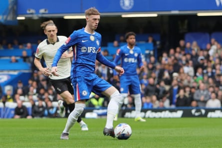 Cole Palmer during the FA Cup match between Chelsea and Port Vale
