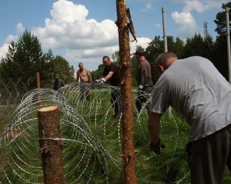 Ukraine bolsters its northern defences amid fears Belarus is being dragged into war
