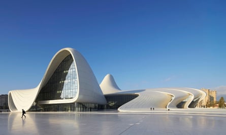‘Dreamlike space’: Zaha Hadid’s Heydar Alijev cultural centre in Baku, Azerbaijan, completed in 2012.
