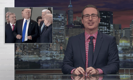 John Oliver on Trump: 'An iPhone would be a more coherent president' | John Oliver | The Guardian