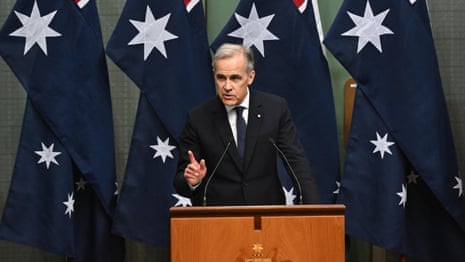 Canadian PM Mark Carney offers to team up with Australia as 'strategic cousins' to push back against dominant superpowers | Mark Carney | The Guardian