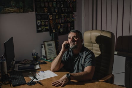 Vadym Liakh in his office