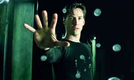 Keanu Reeves in the 1999 film The Matrix.