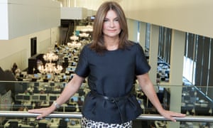 Natalie Massenet at the Net-a-Porter offices.