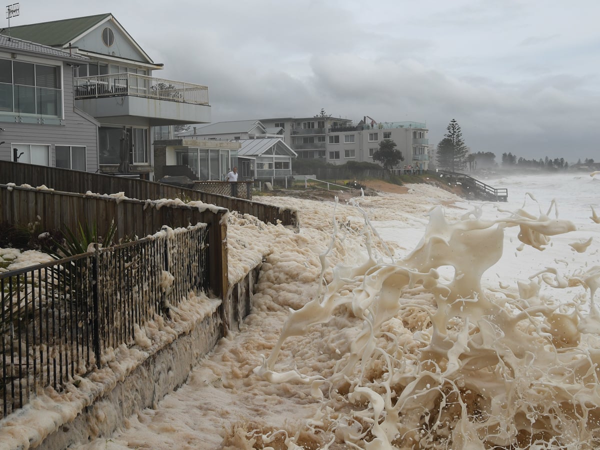 Sydney Weather Collaroy And Narrabeen Suffer Beach Erosion As Huge Waves Steal 25m Of Sand Australia Weather The Guardian