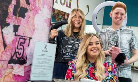 The team at Slunks hair salon in Cardiff have switched to a four-day working week without reduced pay.