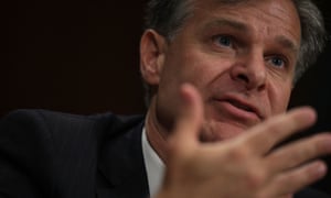 Christopher Wray testifies during his confirmation hearing. Wray assisted Chris Christie during the ‘Bridgegate’ scandal.