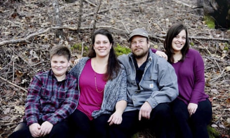 The Shepherd family: Sara and Jon Shepherd and their children, Kressa and Kai.