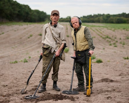 Crook with Toby Jones in The Detectorists.