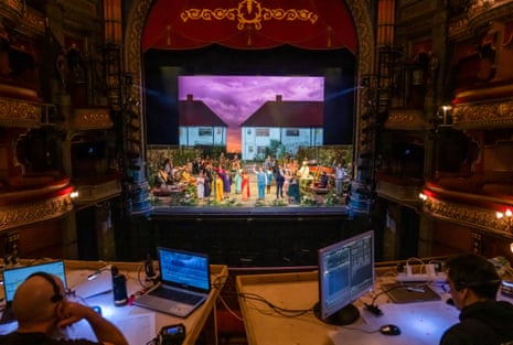 Backstage and Behind The Scenes of Orpheus by Claudio Monteverdi and Jasdeep Singh Degun @ Opera North