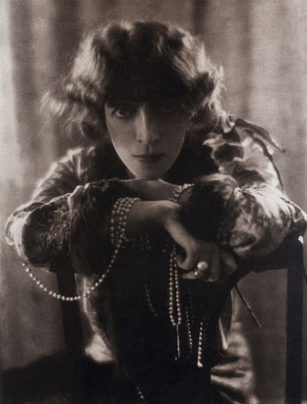 A photograph of the Marchesa Casati as a young woman