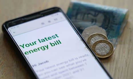 energy bill on phone