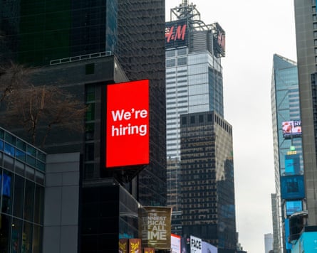 ‘We’re hiring’.