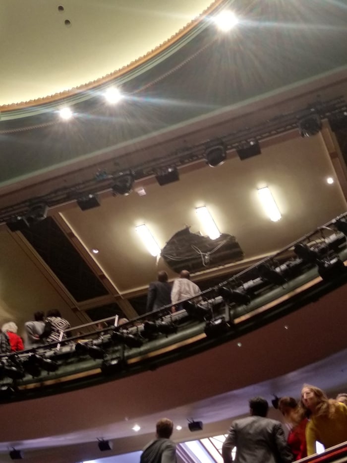 Piccadilly Theatre Evacuated After Ceiling Collapses During