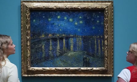 Lifts you up and leaves you floating … Starry Night over the Rhône, 1888.
