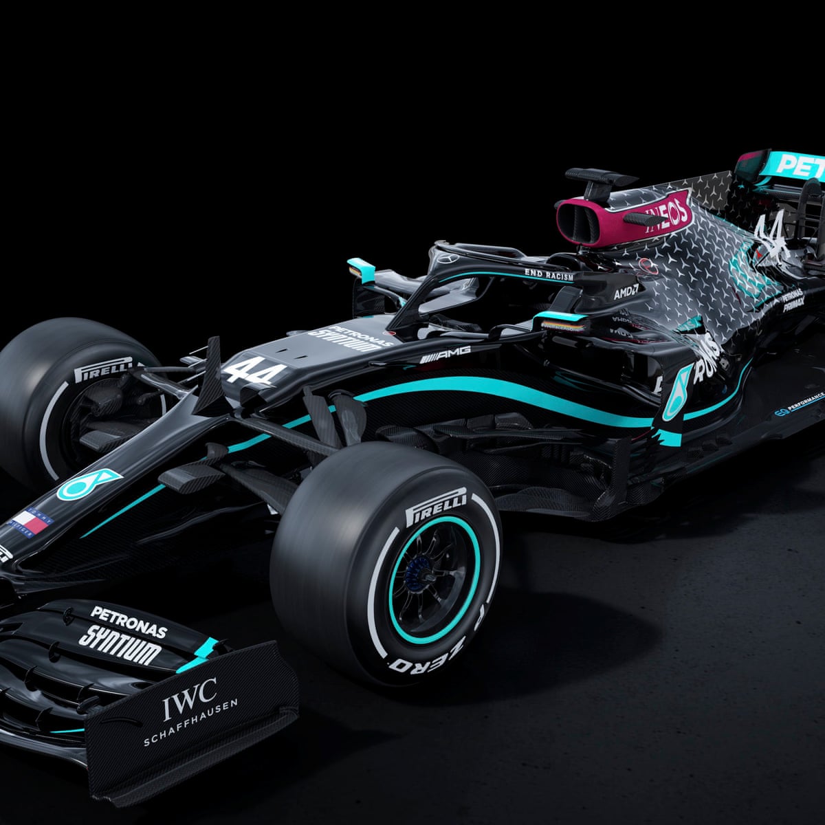 Mercedes to race in black F1 livery in message against racism ...