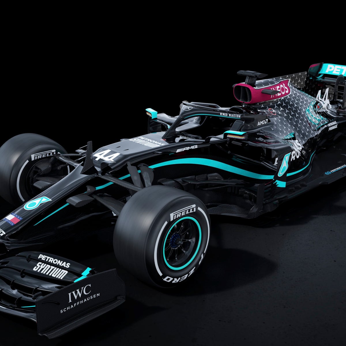 Mercedes To Race In Black F1 Livery In Message Against Racism