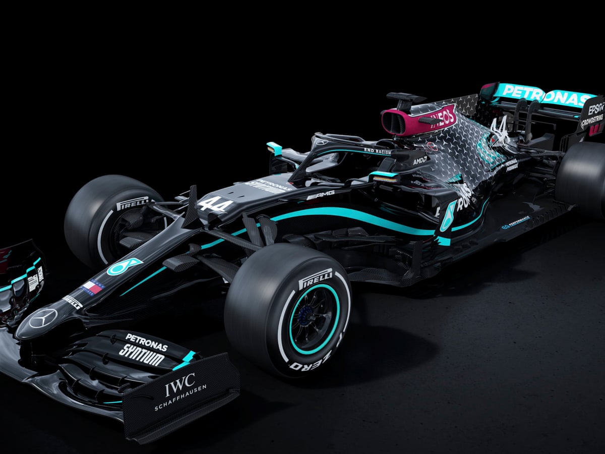 Mercedes To Race In Black F1 Livery In Message Against Racism Sport The Guardian