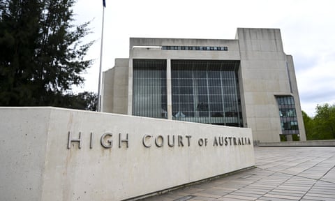 The high court in Canberra