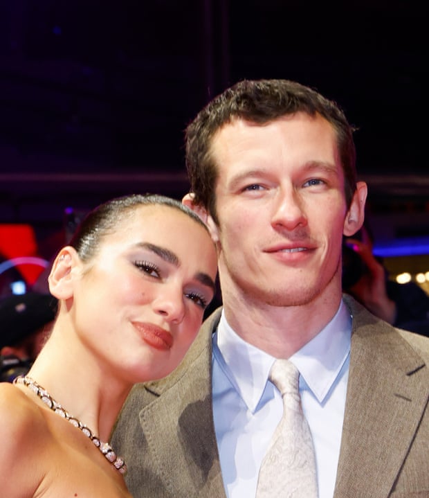 Dua Lipa and Callum Turner