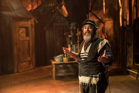 Andy Nyman as Tevye in Fiddler on the Roof.