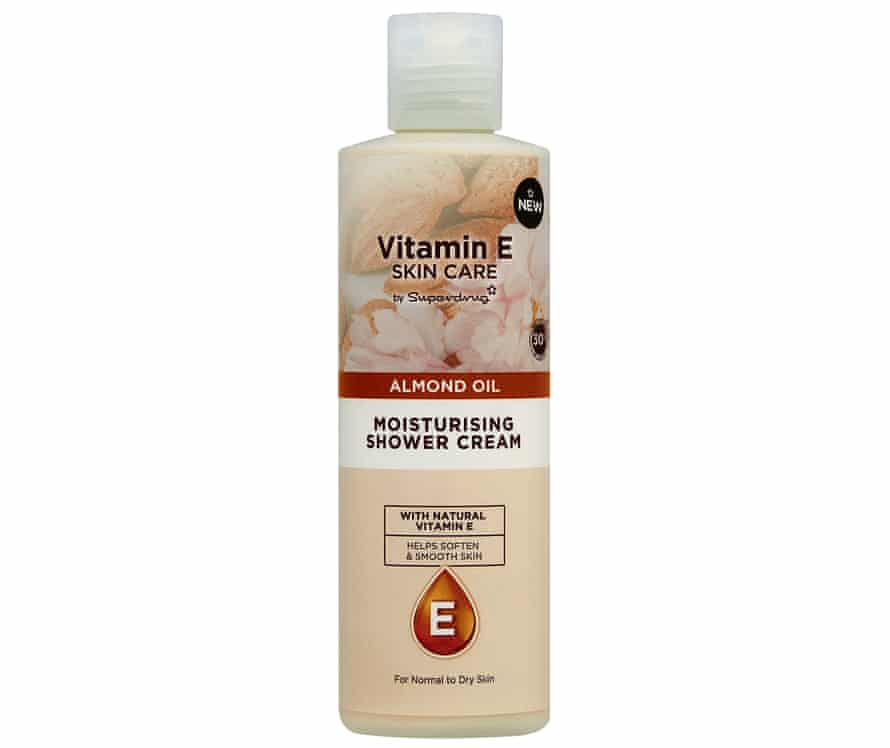 Superdrug Vitamin E and Almond Oil Moisturising Shower Cream