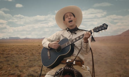 Tim Blake Nelson as the title character in The Ballad of Buster Scruggs.