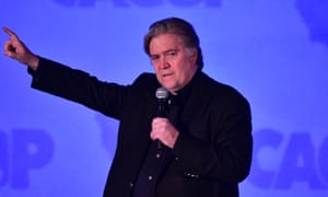 Steve Bannon addresses the California GOP 2017 convention.