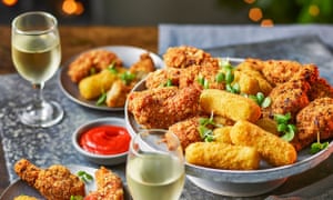 Tesco non-meat range of food; Plant Chef mozzarella sticks