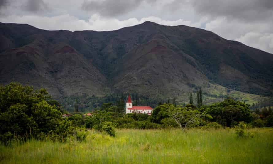 St. Louis Church in the Dore Mountains area on the outskirts of Noumea