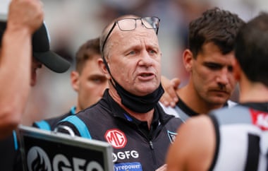 ‘We will never, ever give up’: Ken Hinkley still believes the Power can come back from 0-5.