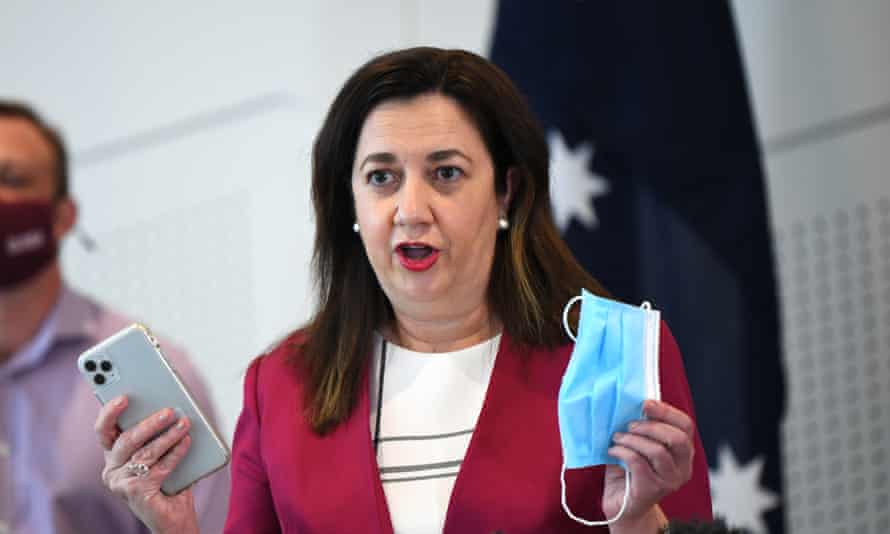 pix Brisbane Covid Cases Update queensland covid update premier