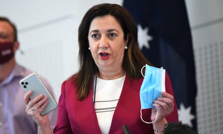 Queensland premier Annastacia Palaszczuk expressed fury at the state’s supply volume.