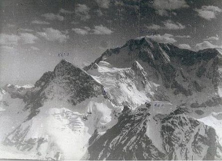 An old Soviet picture of a Krygz mountain range