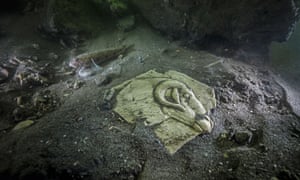 Artefact Thonis-Heracleion under water.