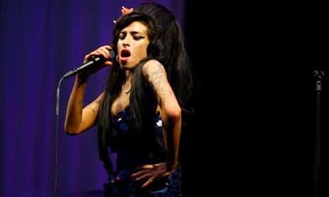 Amy Winehouse, subject of the 2015 Oscar-winning film Amy.