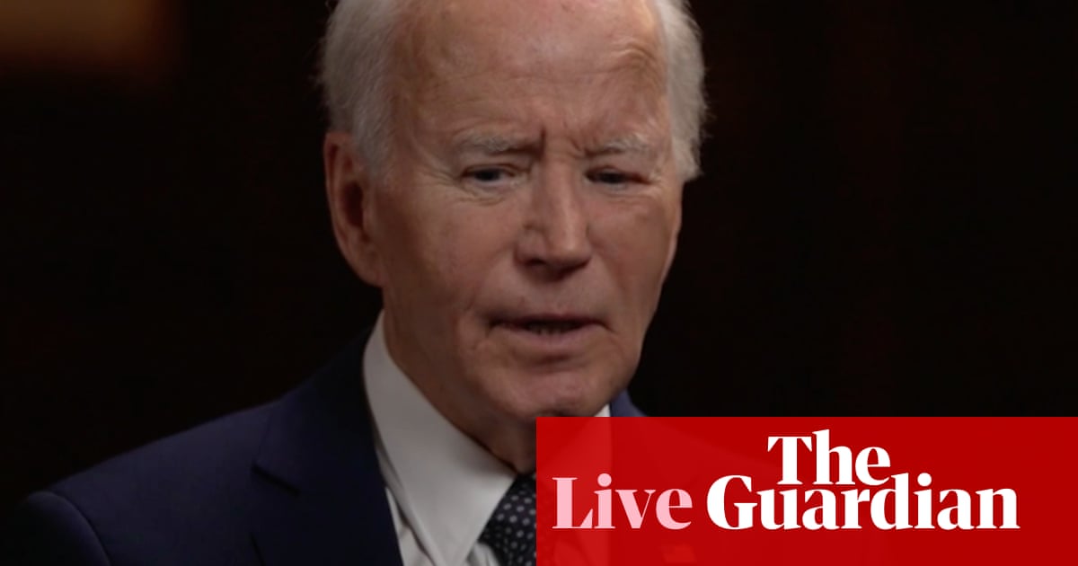 Biden warns Europe is losing confidence in US under Trump and it could change course of modern history  US politics live