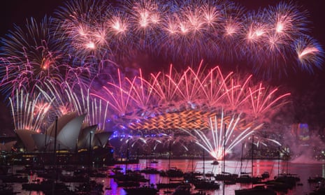 Fireworks at Sydney Harbour