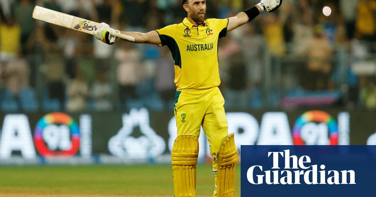 Glenn Maxwell’s rare form overshadows run of injury, mishaps and self-inflicted setbacks