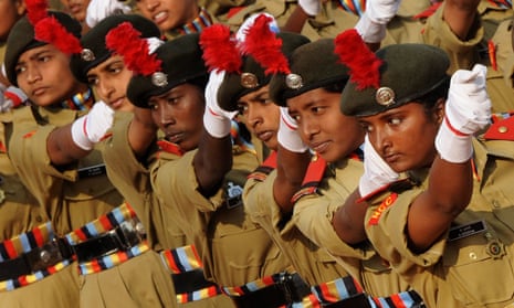 Women of the Indian National Cadet Corps (NCC)