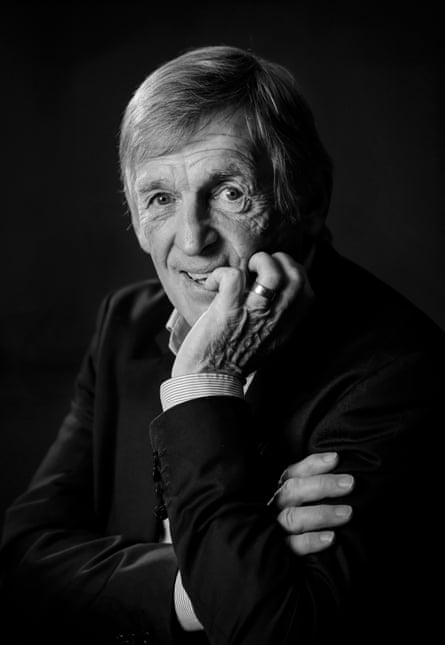 Sir Kenny Dalglish poses for a portrait in the Hazlitt’s hotel, Soho.