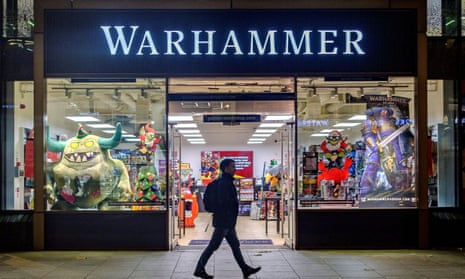 A Warhammer store in London