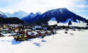 Soirée à Kranjska Gora, Slovénie