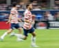Christian Pulisic #10 of the United States in action during the first half of the match against Belgium at Mercedes-Benz Stadium on March 28, 2026 in Atlanta, Georgia. Belgium won the match 5-2. (Photo by Shaun Clark/ISI Photos/ISI Photos via Getty Images)